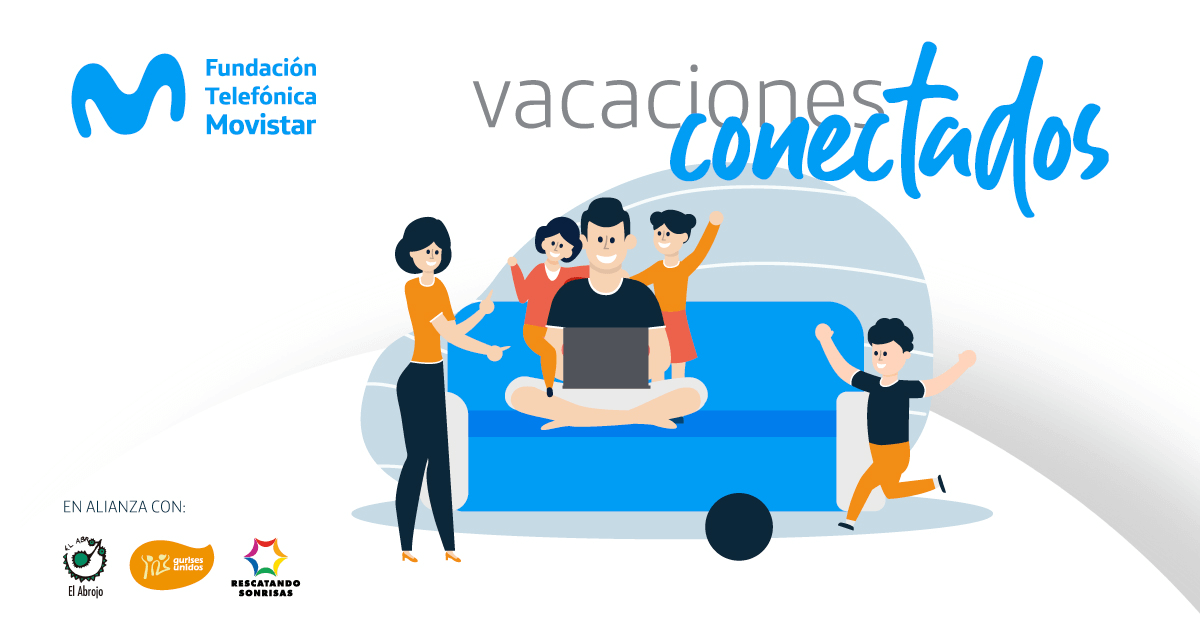 VACACIONES CONECTADOS: Actividades gratuitas para niños y adolescentes en Vacaciones de Julio